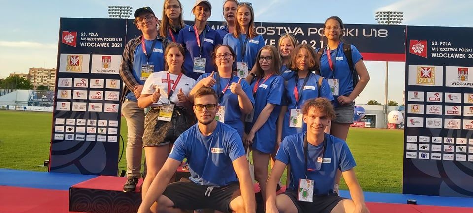 Wolontariusze wspierają Mistrzostwa Polski w Lekkiej Atletyce